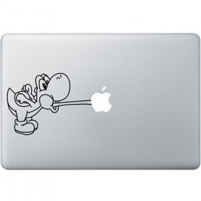 Mario Yoshi MacBook Aufkleber